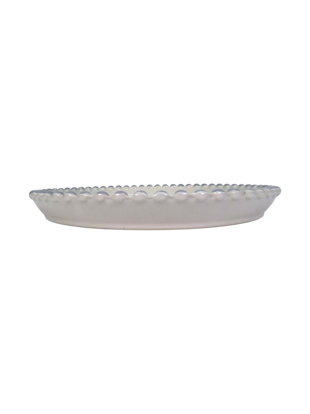 Pebble Dinner Plate - White