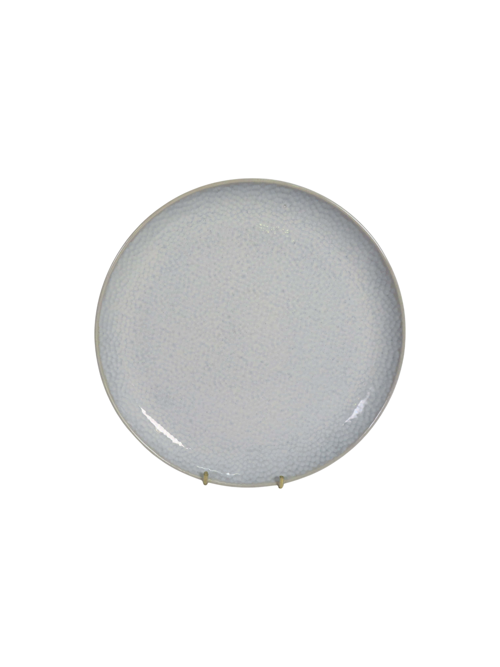 Reactive Glaze 4 Piece Dinner Set in Grey