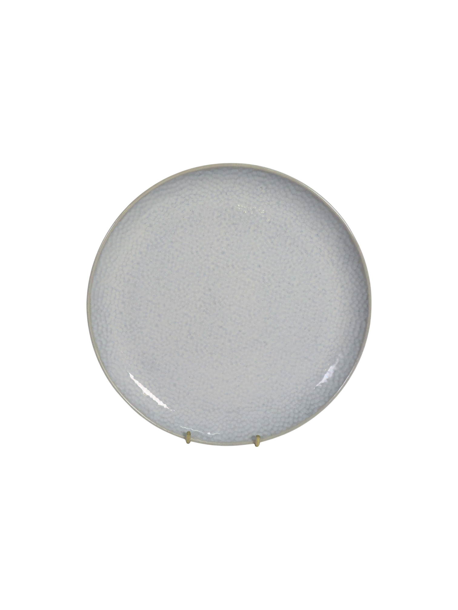 Reactive Glaze 4 Piece Dinner Set in Grey