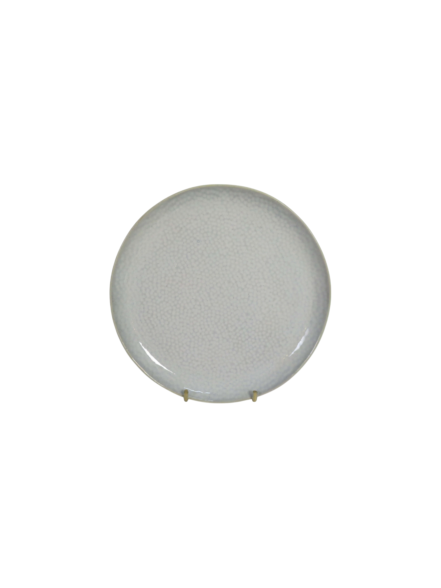 Reactive Glaze 4 Piece Dinner Set in Grey
