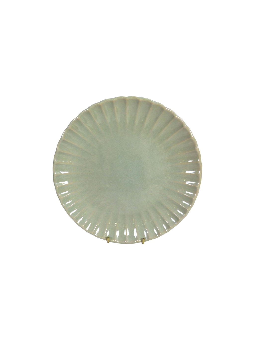 Scalloped Dinnerware Set in Sage