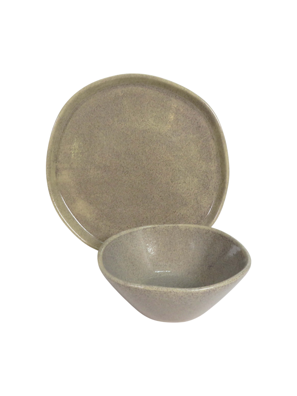 Organic Reactive Glaze Dinnerset - Clay