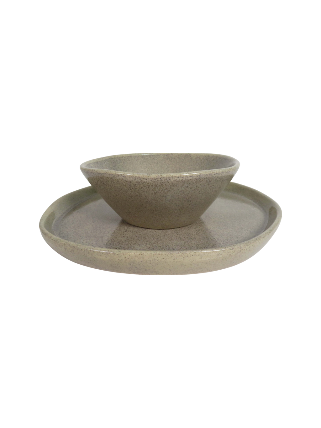 Organic Reactive Glaze Dinnerset - Clay