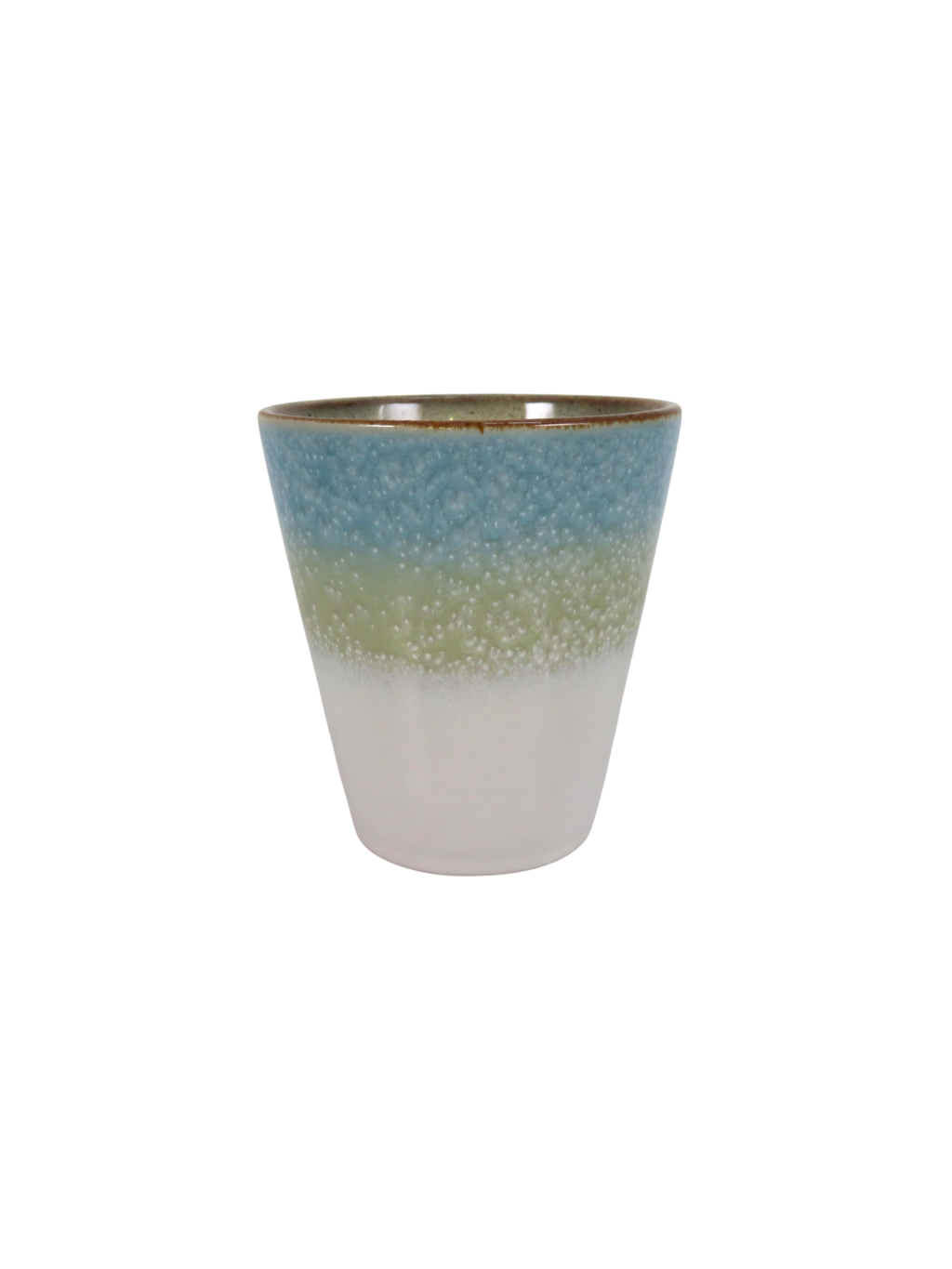 Reactive Glaze Set of 5 Pastel Cups