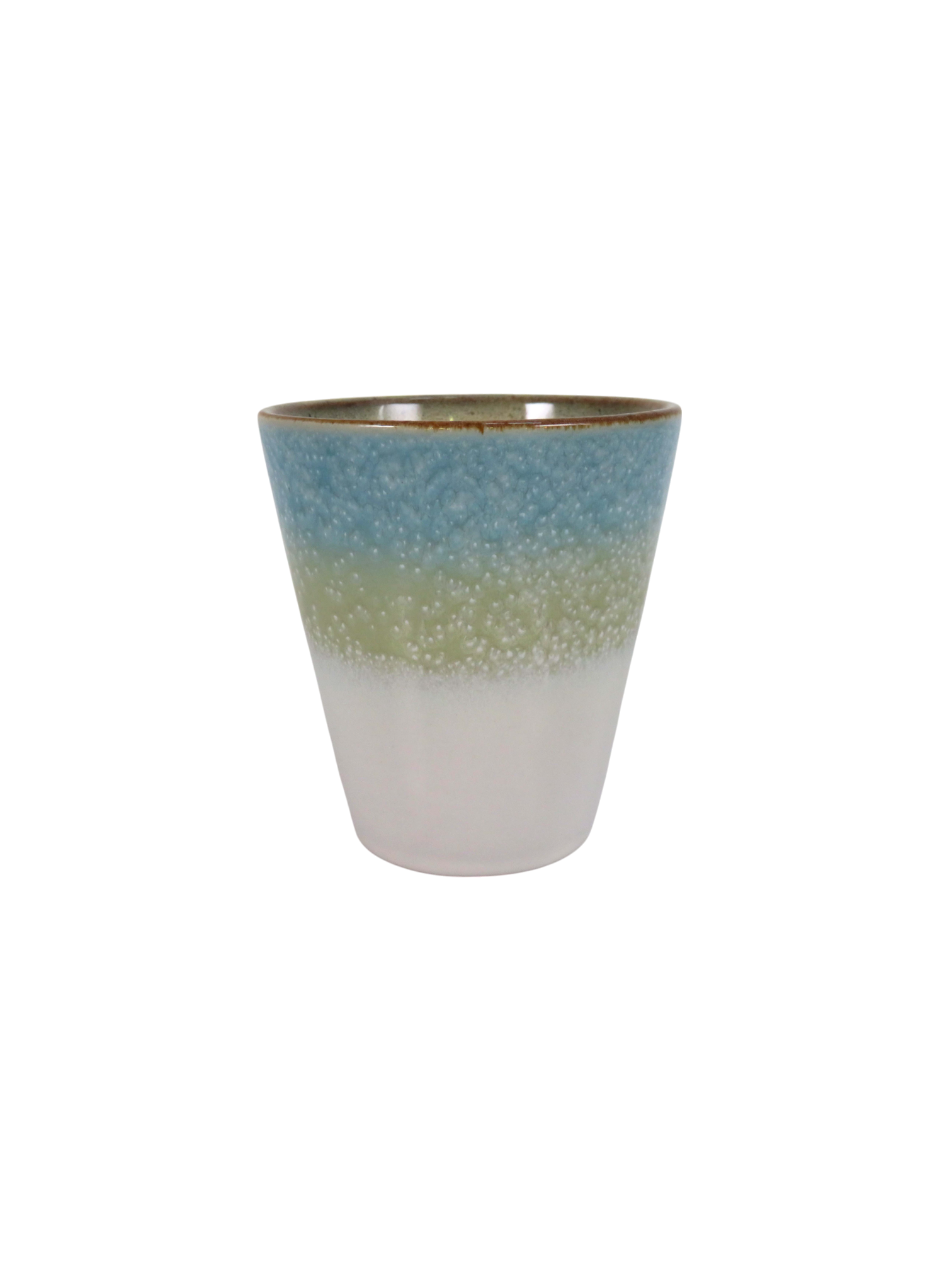 Reactive Glaze Set of 5 Pastel Cups