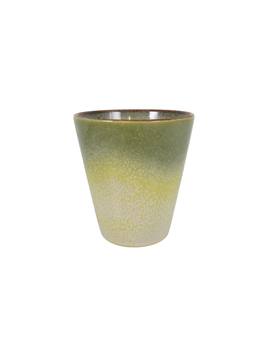 Reactive Glaze Set of 5 Pastel Cups