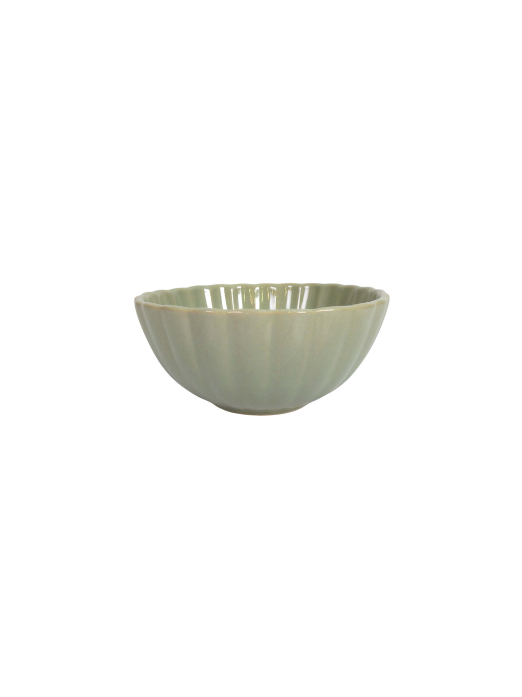 Scalloped Dinnerware Set in Sage