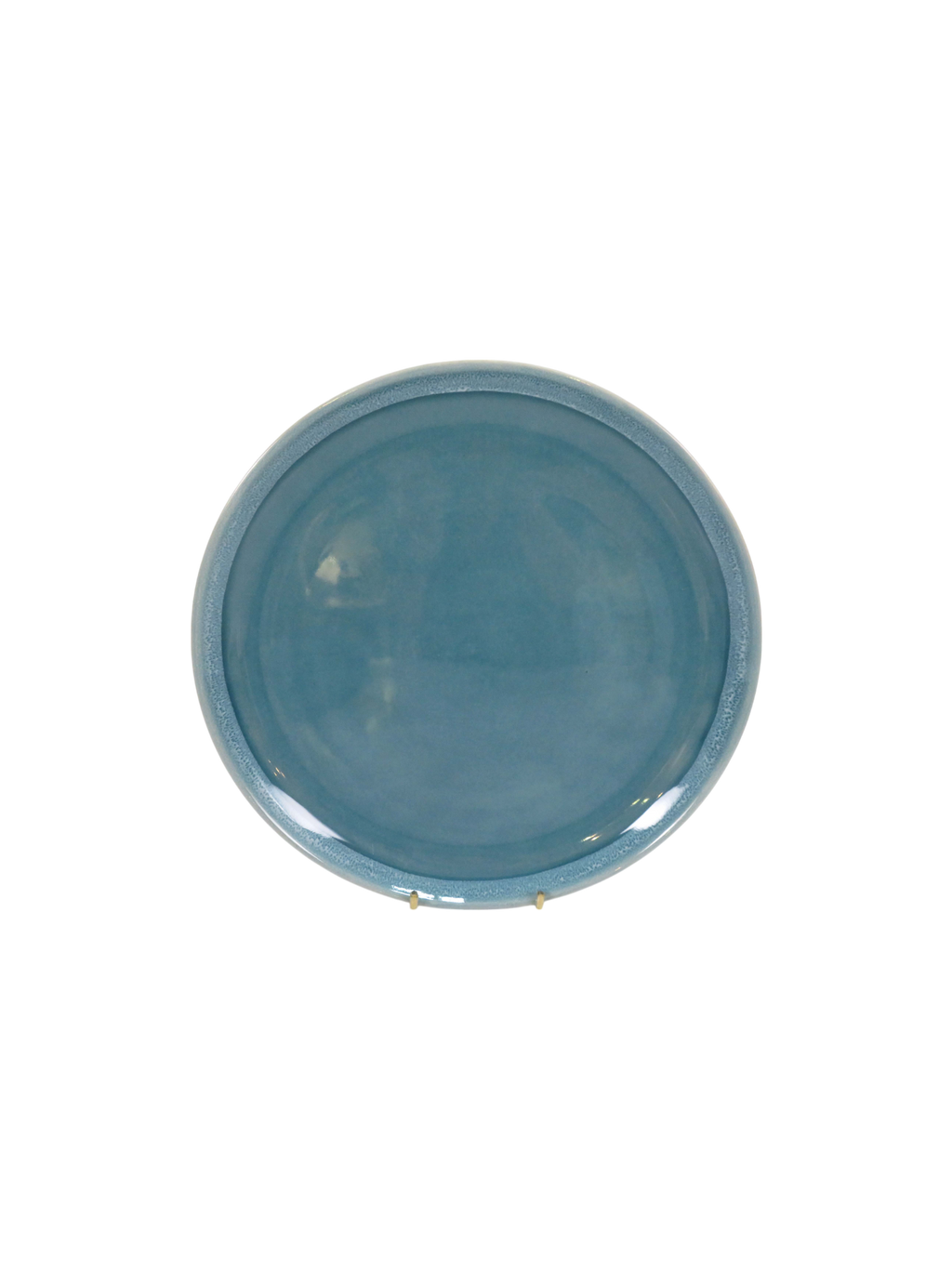 Wiped Edge Reactive Glaze Dinner Set - Blue