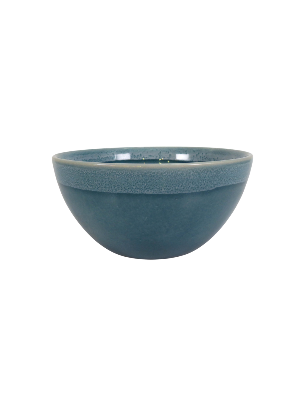 Wiped Edge Reactive Glaze Dinner Set - Blue