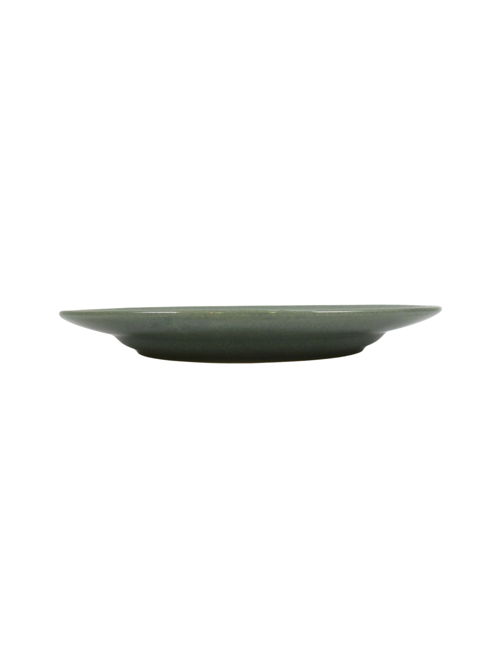 Flat Scallop Rim Dinner Set - Sage