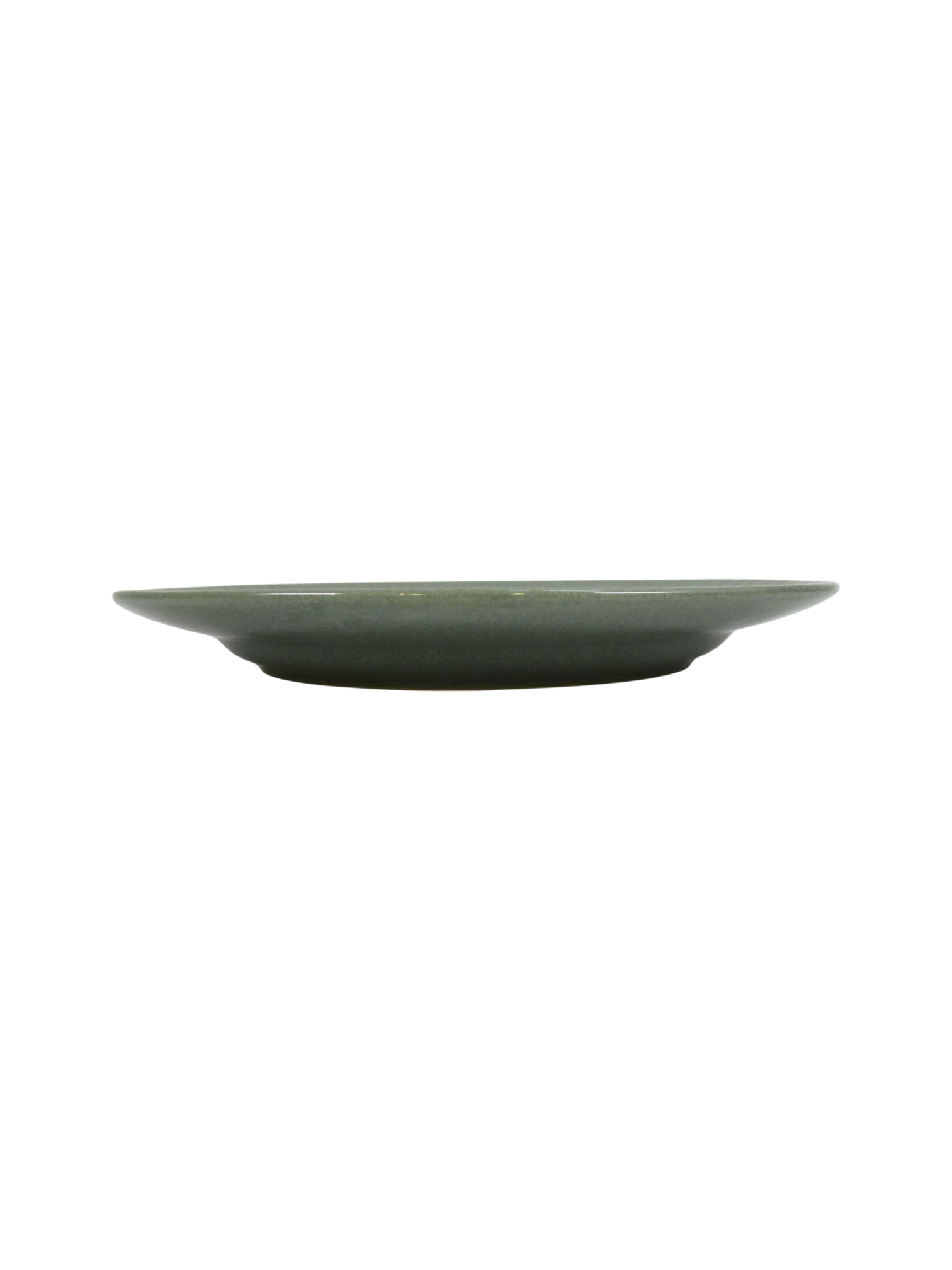 Flat Scallop Rim Dinner Set - Sage