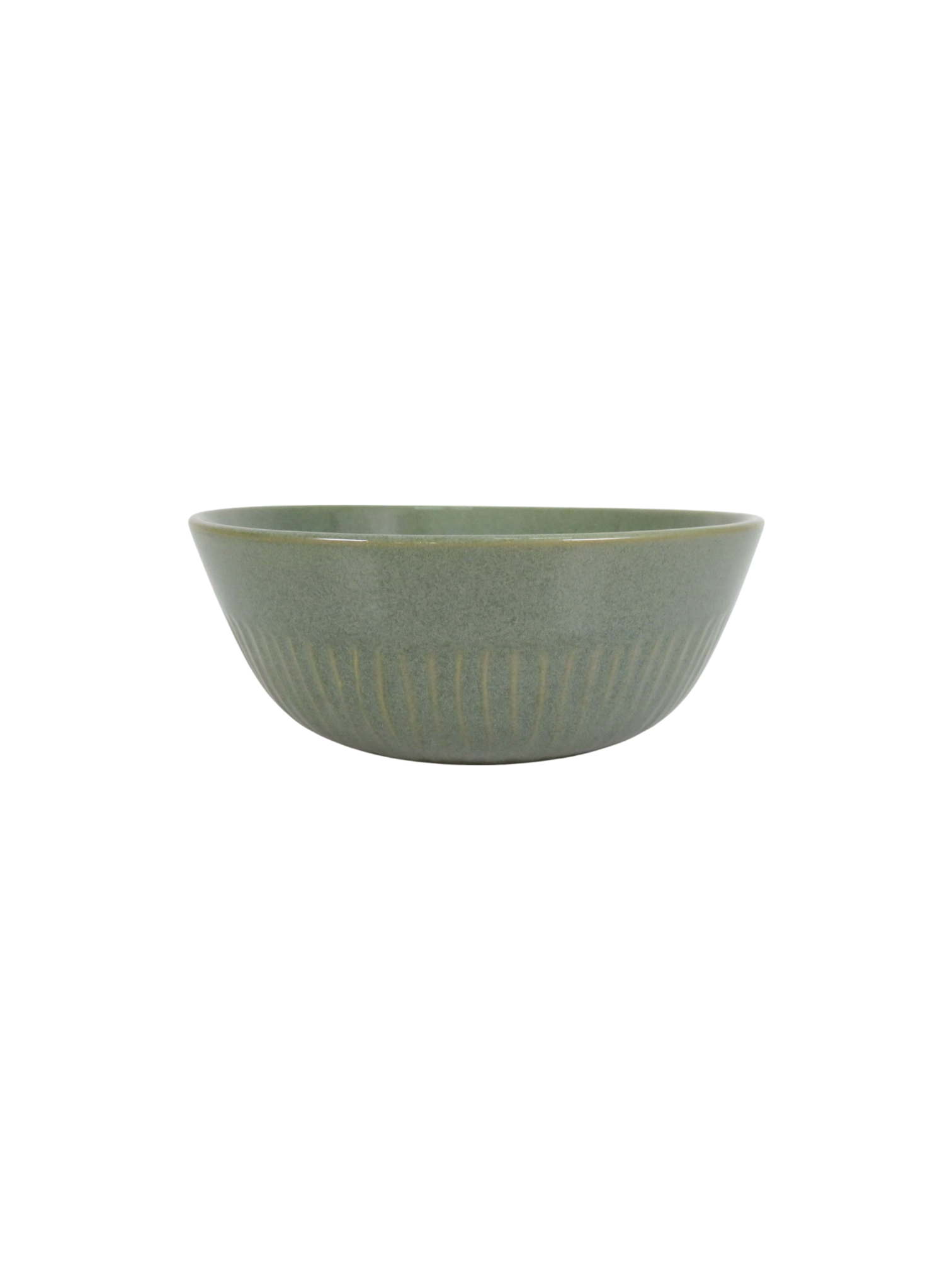 Flat Scallop Rim Dinner Set - Sage