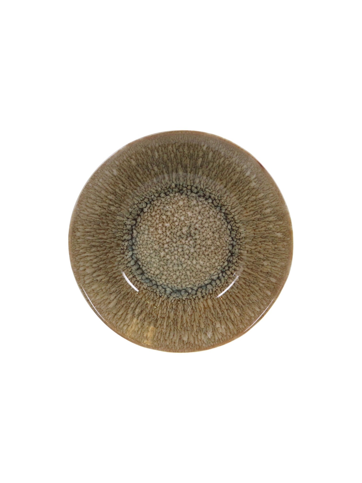 Two Sided Reactive Glaze  Dinner Set - Copper