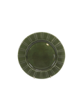 Basketweave Side Plate - Olive