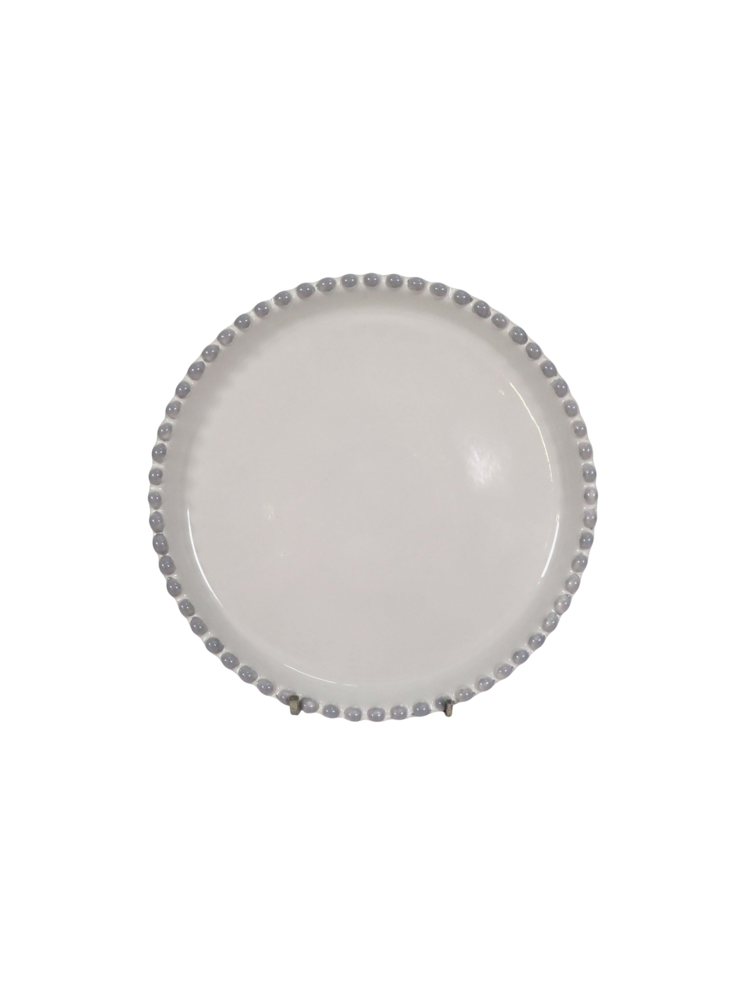 Pebble Dinner Plate - White