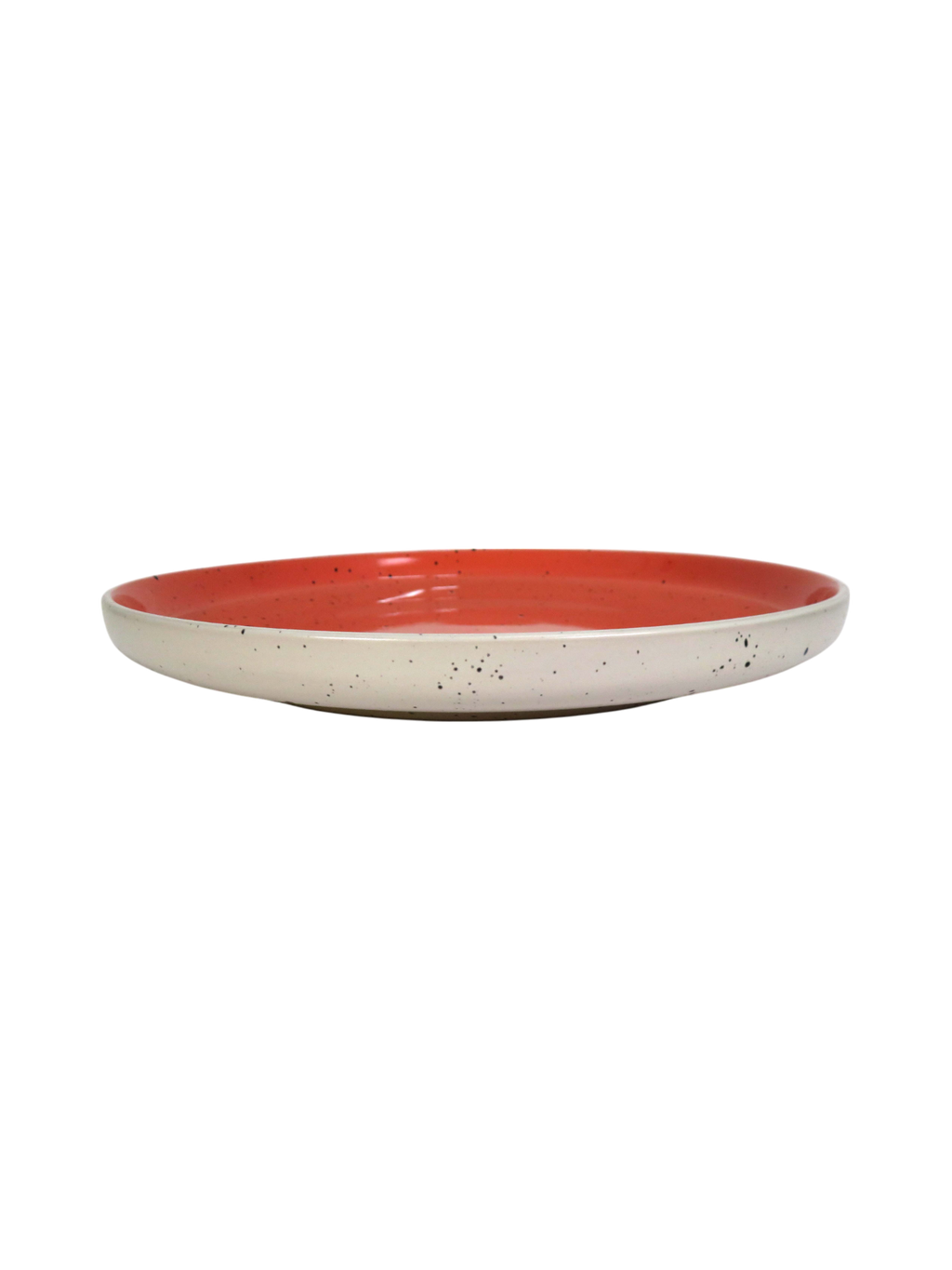 Speckle Coup Dinner Plate - Peach