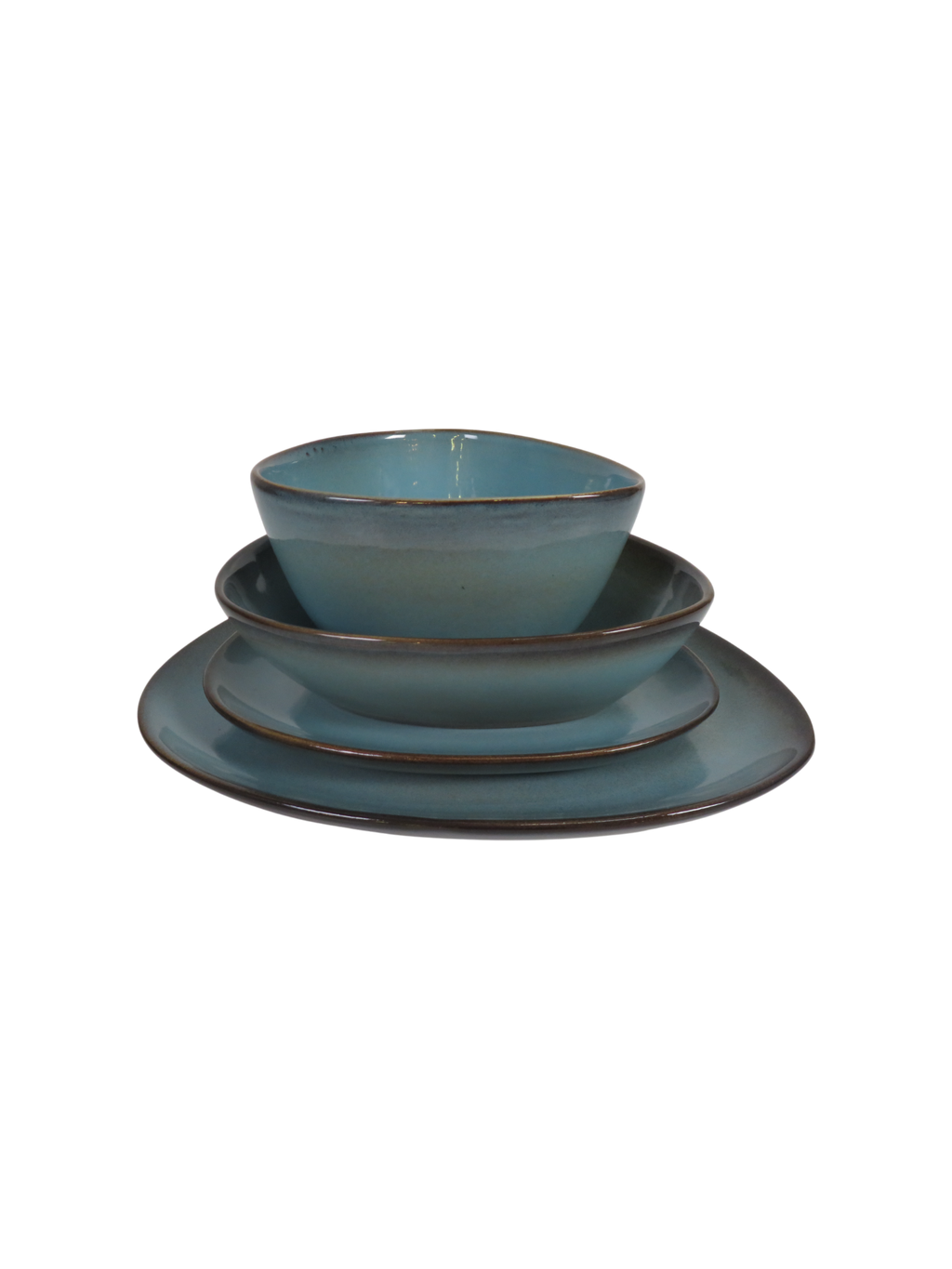 Driftstone Dinner Set - Aqua
