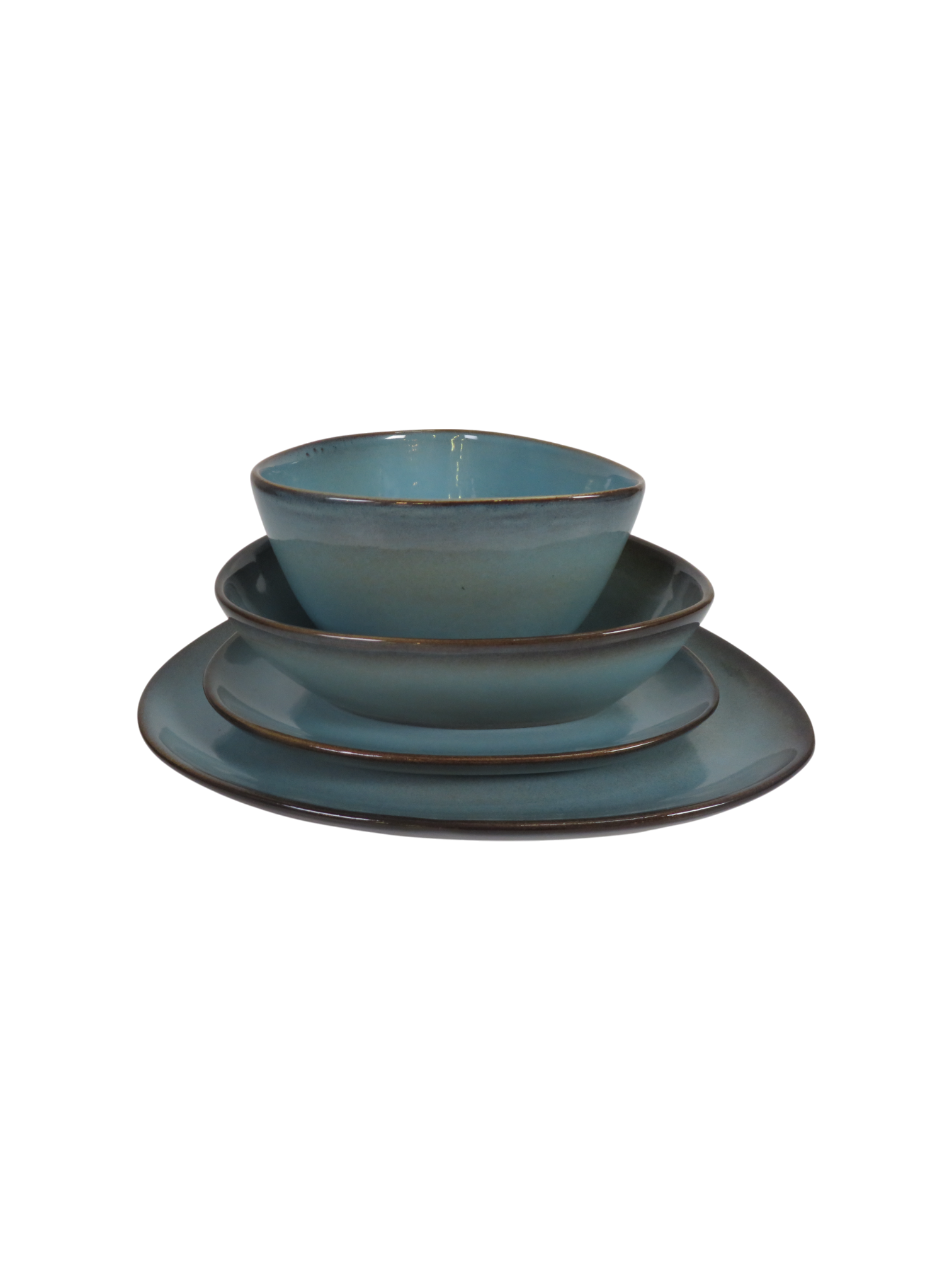 Driftstone Dinner Set - Aqua