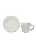 Natural Textured Teacup & Saucer