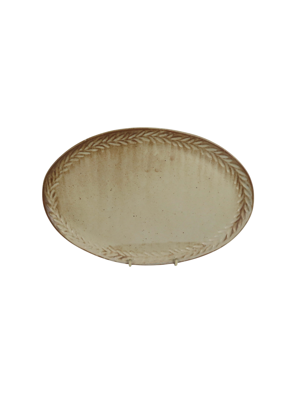 Dashed Leaf Dinner Set - Wheat