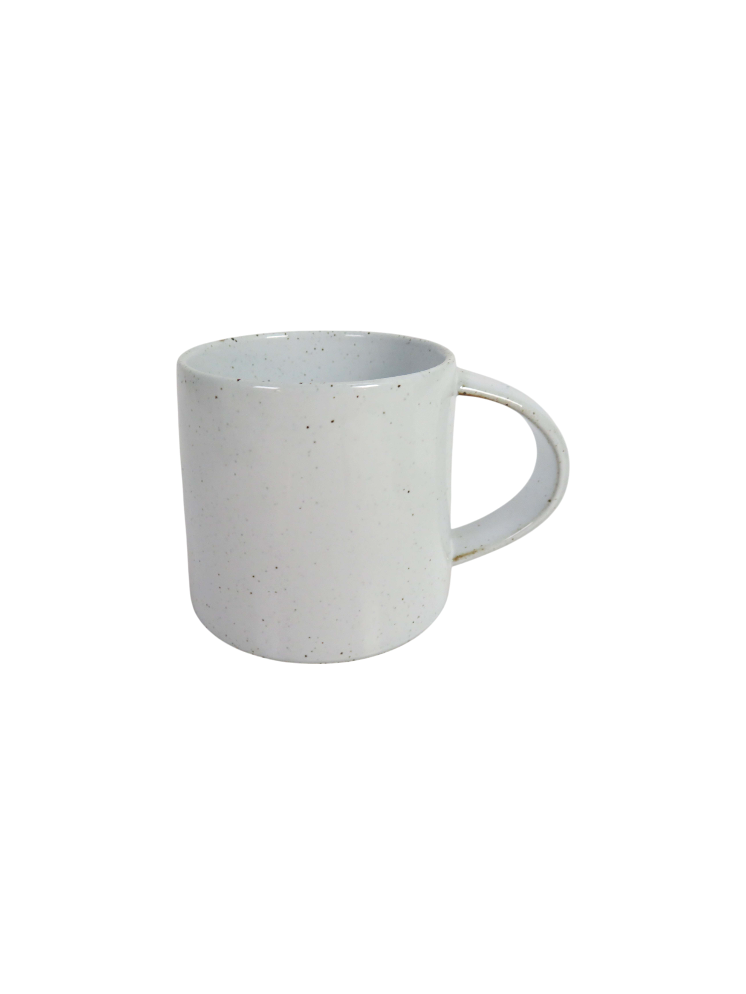 Reactive Glaze Mug in White