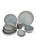 Ribbed Edge Dinnerware Set - Ocean