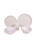 Reactive Glaze Blanc Dinnerware Set