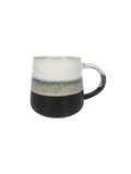 Reactive Glaze Midnight Green Wiped Edge Mug