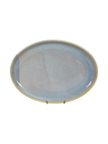 Redbank Oval Serving Platter - Blue