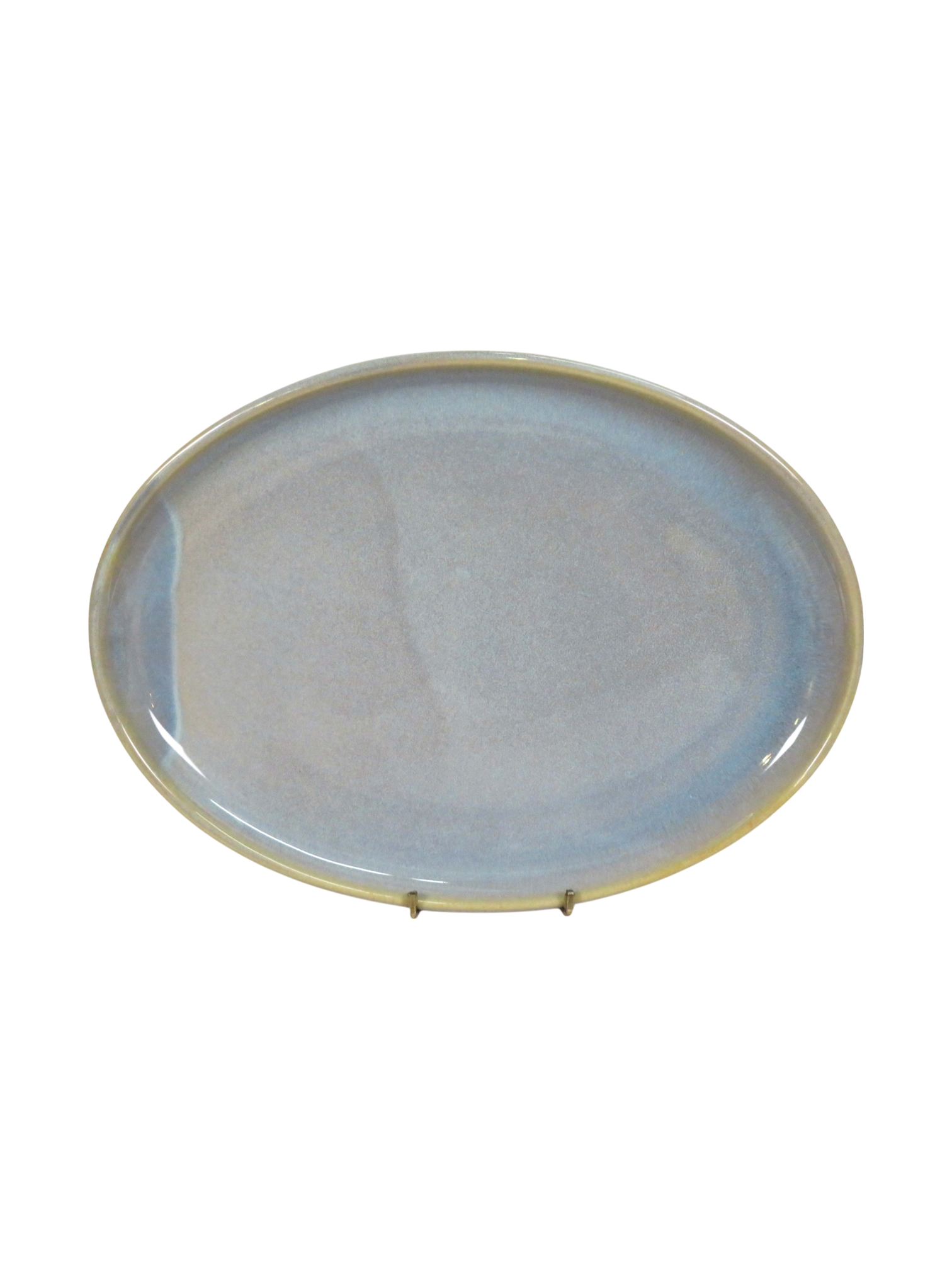 Redbank Oval Serving Platter - Blue