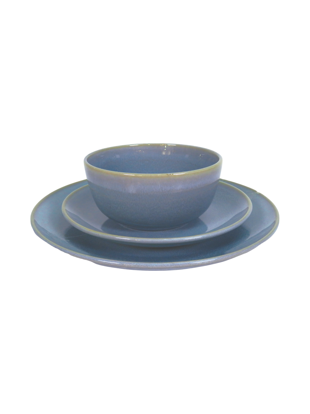 Devonport Reactive Glaze Dinner Set - Blue