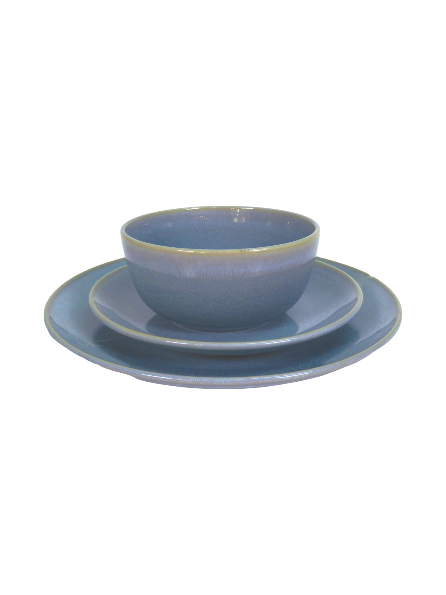 Devonport Reactive Glaze Dinner Set - Blue