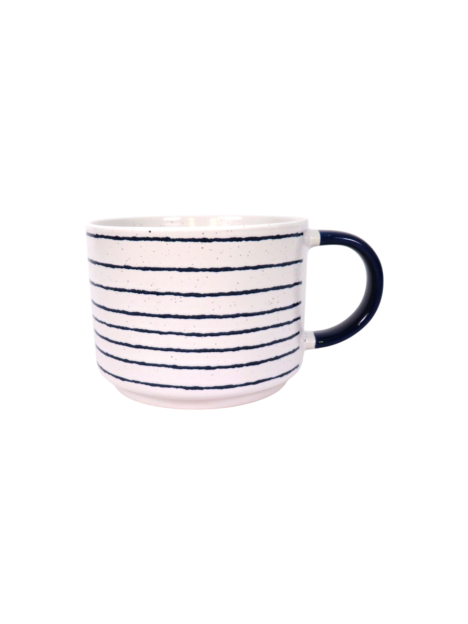 Reactive Glaze Horiztonal Stripe Mug