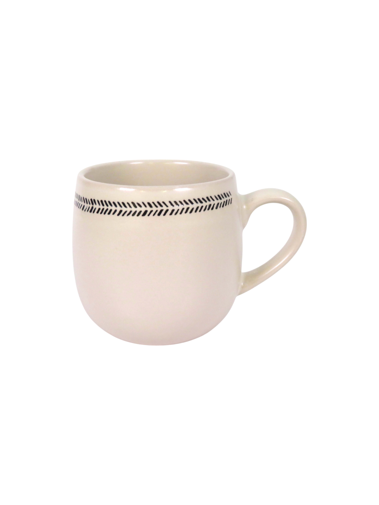 Arrow Hug Mug in White