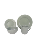 Smithton Ribbed Dinner Set  - Stone