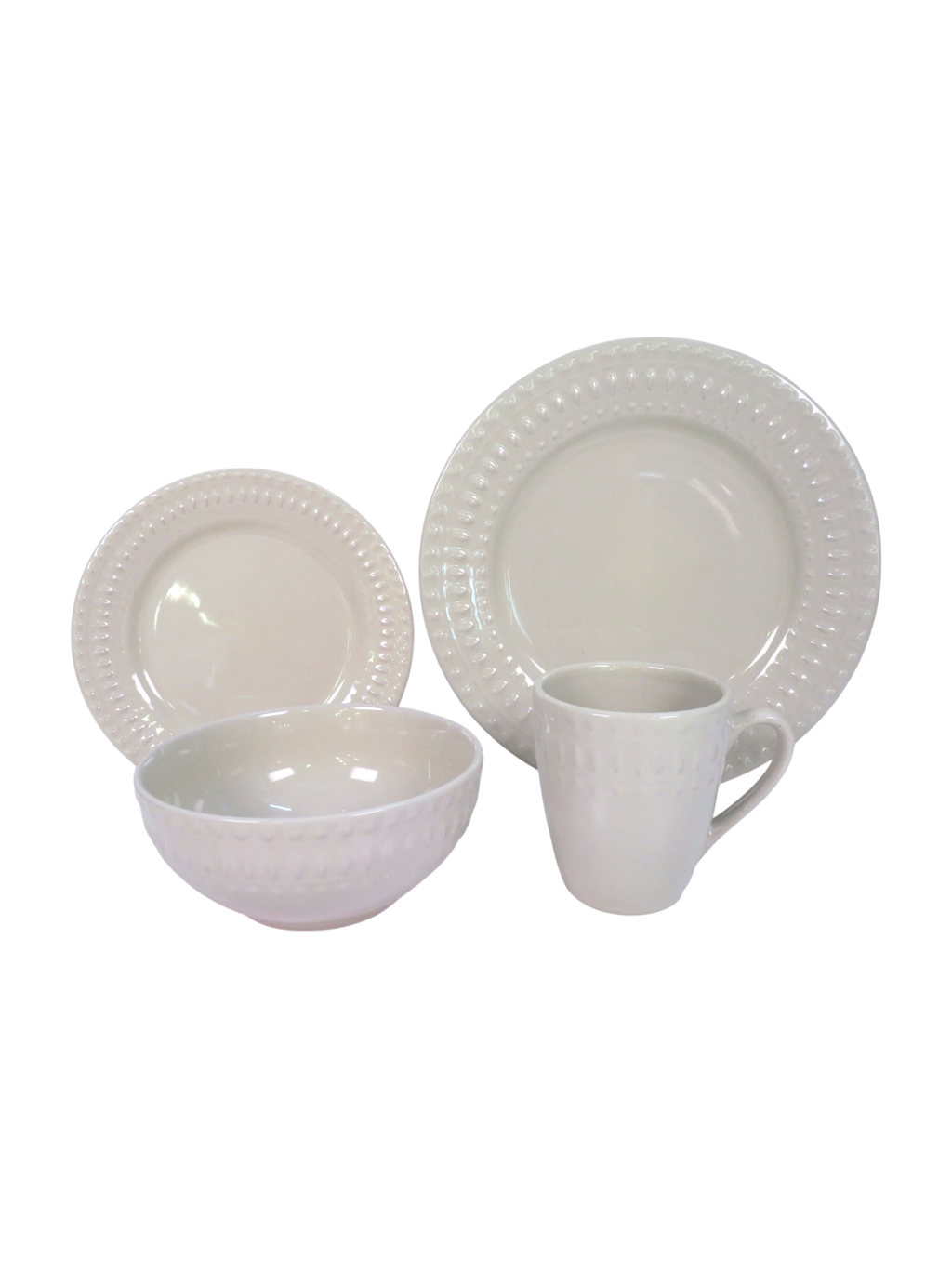 Pearl Ridge Dinner Set - Taupe