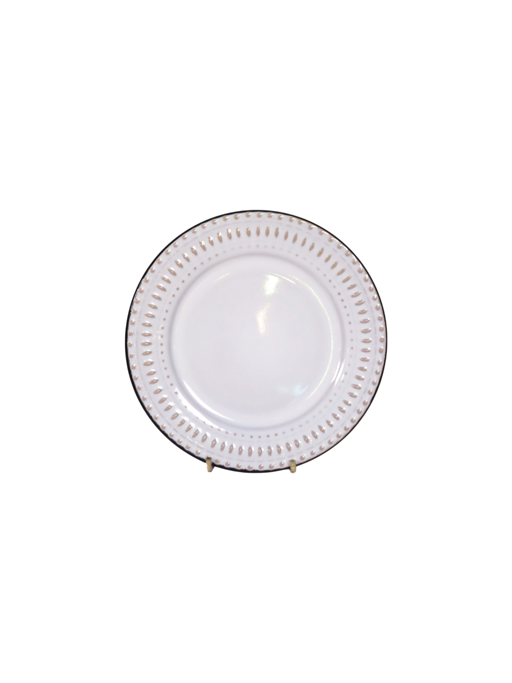 Dewdrop Dinner Set - White
