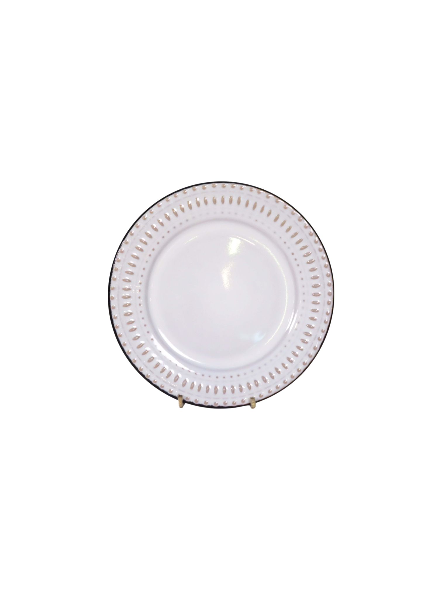 Dewdrop Dinner Set - White