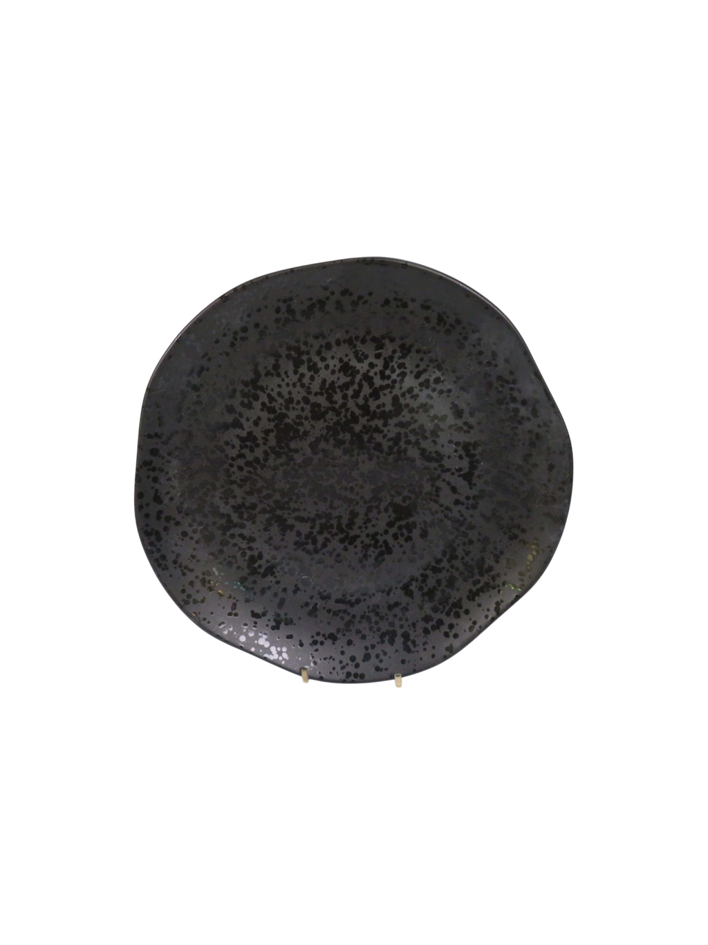 Burnie Reactive Speckle Glaze Dinner Set - Charcoal
