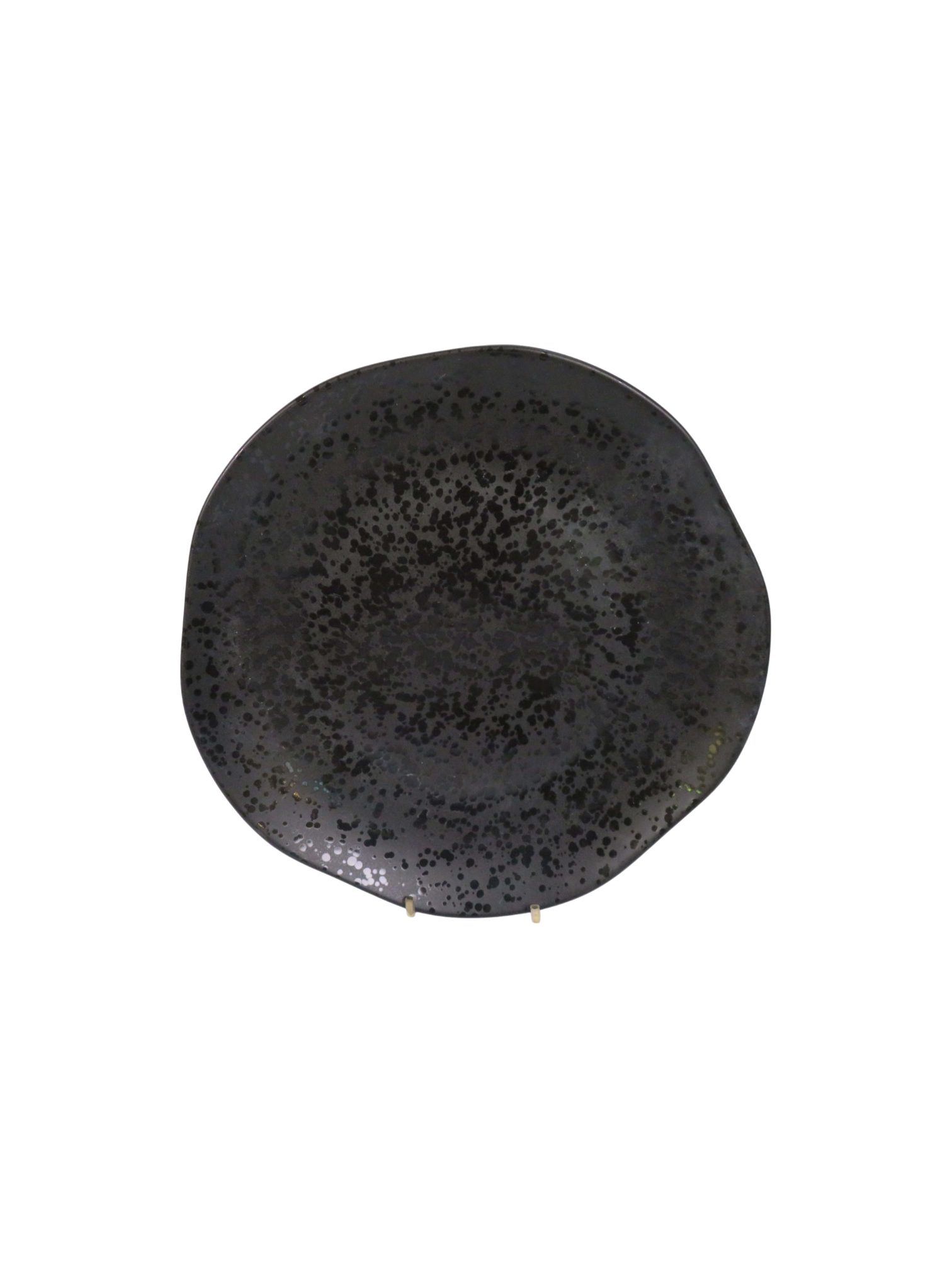 Burnie Reactive Speckle Glaze Dinner Set - Charcoal