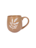 Ceramic Leaf Hug Mug