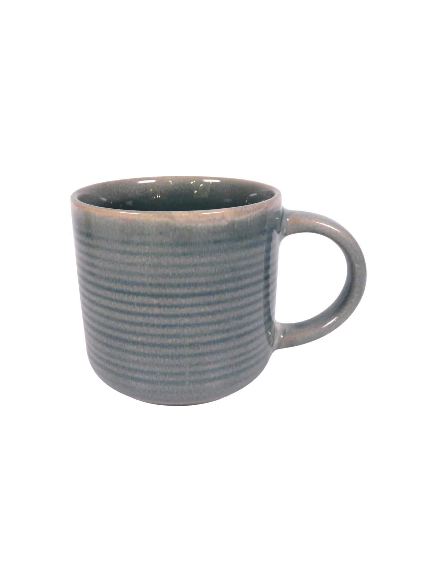 Reactive Glaze Striped Mug