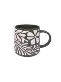 Ceramic Floral Leaf Mug