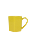 Hexagon Coffee Mug in Yellow