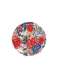 Poppy Flower Dessert Plate