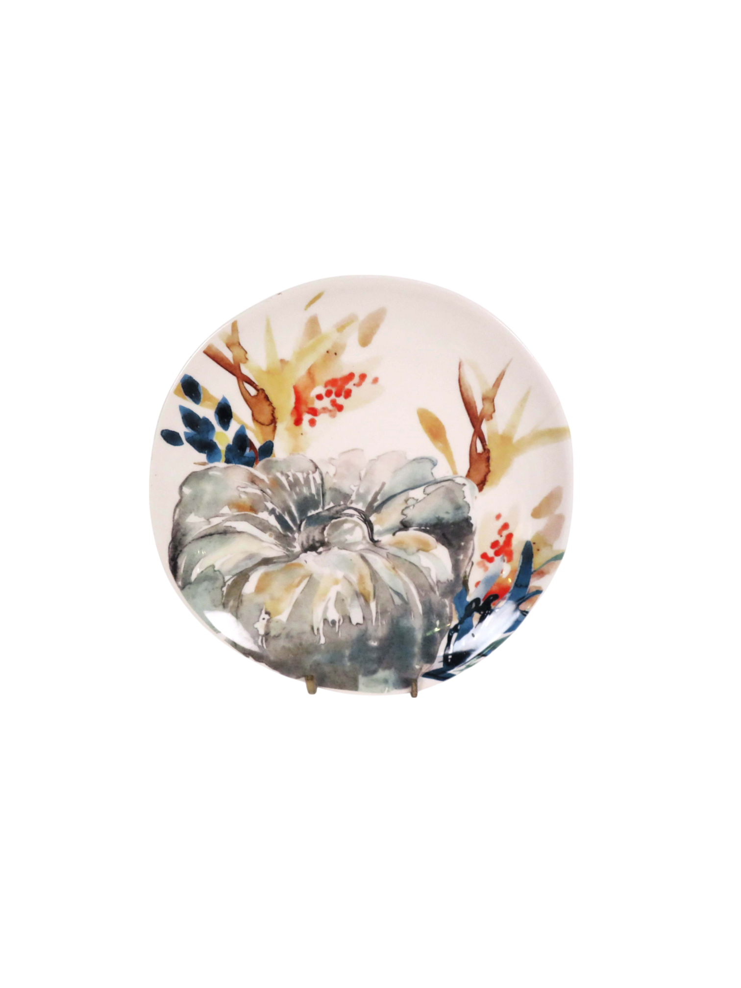 Watercolour Floral Plate