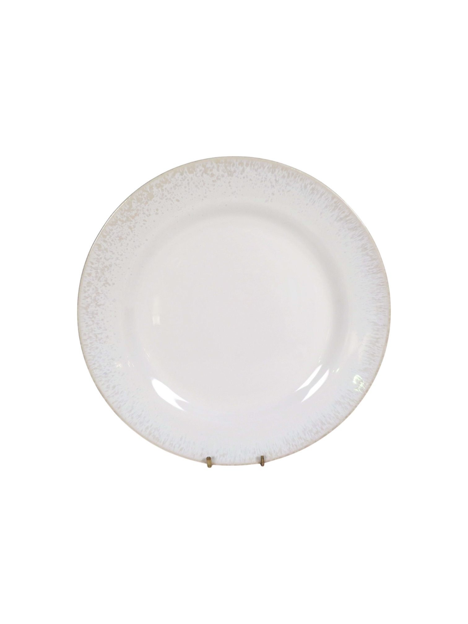Reactive Glaze Gold Detail Dinnerware Set