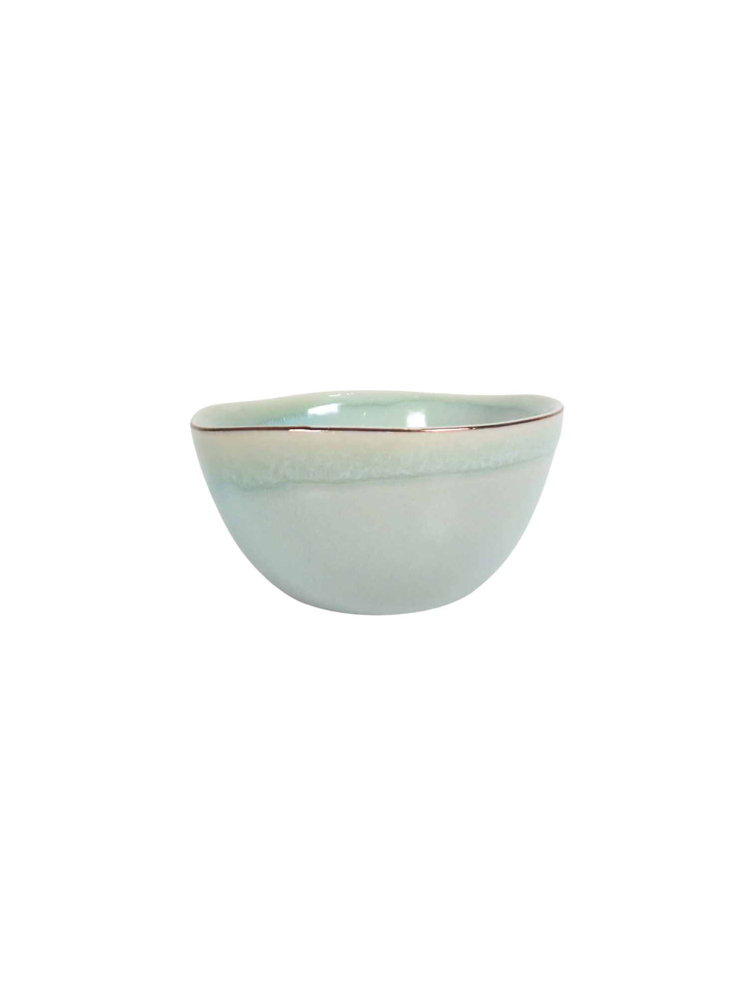 Reactive Glaze Turquoise Bowl