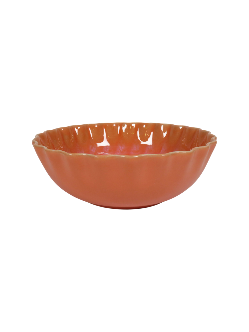 Reactive Glaze Ruffle Rim Dinner Set