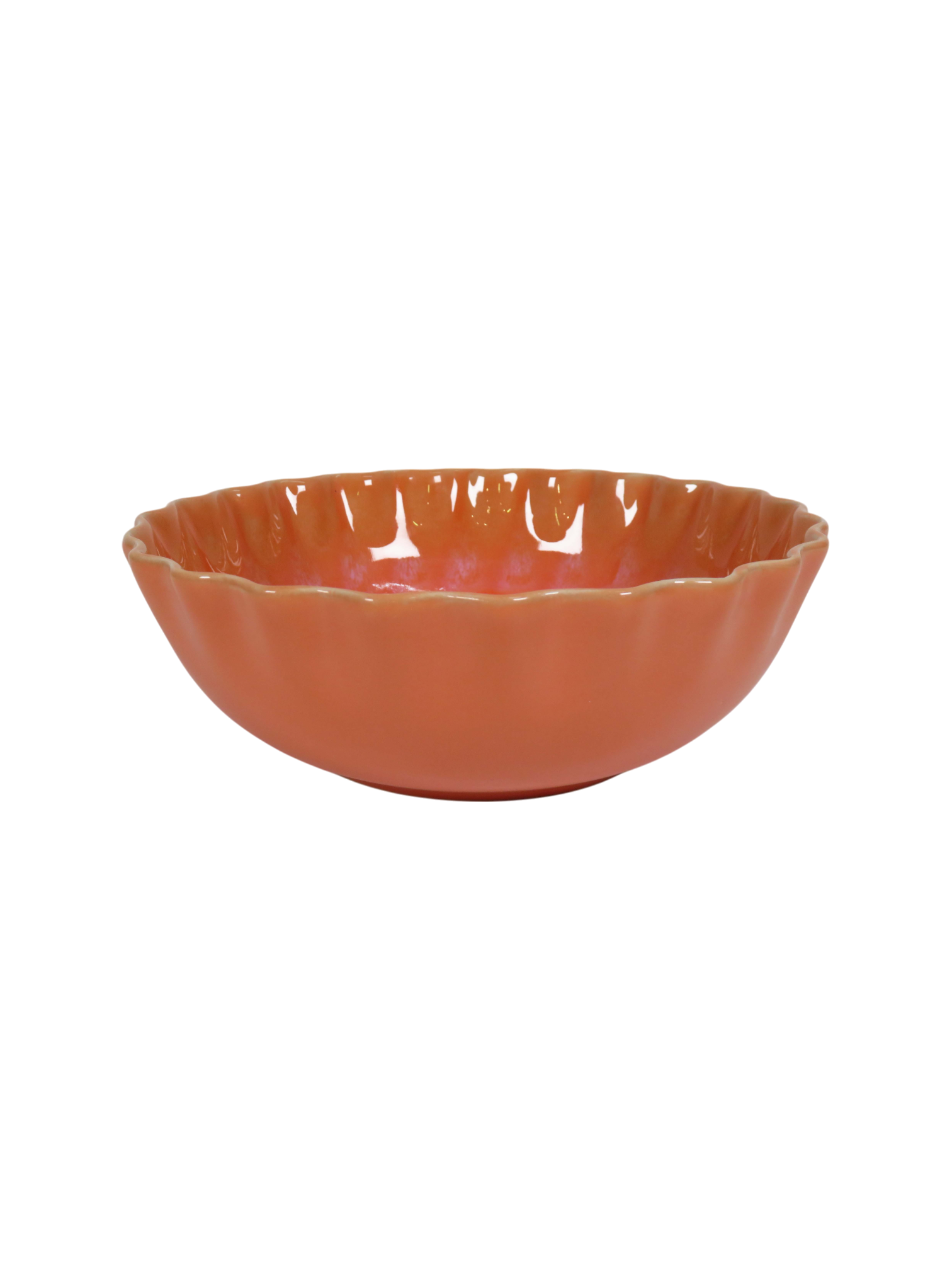 Reactive Glaze Ruffle Rim Dinner Set